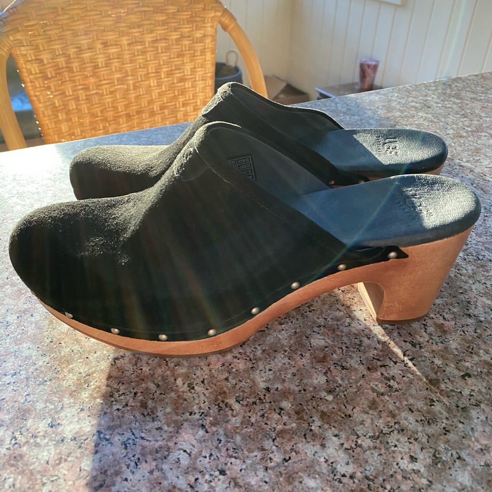 Ugg Shearling Lined Clogs New - image 2